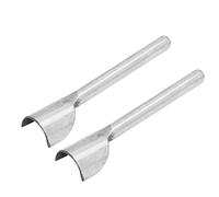 Jeanoko Kit Efficiente di Taglierina per Pelle Mezzo Tondo per Cinghia da Cintura, con 2 Strumenti Artigianali per Pelletteria, Bordo Tagliato in Acciaio per Utensili da 3,94 Pollici per gli (20 mm)