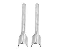 Jeanoko Kit Efficiente di Taglierina per Pelle Mezzo Tondo per Cinghia da Cintura, con 2 Strumenti Artigianali per Pelletteria, Bordo Tagliato in Acciaio per Utensili da 3,94 Pollici per gli (15 mm)