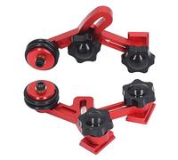 Jeanoko Kit Pressa a Rulli con Cuscinetti in Lega di Alluminio Ad Alta Resistenza Funzionamento Stabile per gli Appassionati della Lavorazione del Legno con da Tavolo