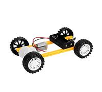 Jeanoko Macchinina Elettrica per Bambini, Kit per Auto con Trasmissione a Ingranaggi Fai-da-te, Stimola la curiosità e L'interesse per la Scienza