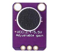 Jeanoko MAX4466 Microphone Amplifier Module Adjustable Electret Microphone Amplifier Gain GY 4466 CMA 4544PF W Blue Breakout Board for Voice Converters