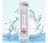 Jeanoko Misuratore di Livello Dell'olio Misurazione Accurata per il Idraulico, Manometro in Vetro Trasparente con Buona Tenuta, per Alta Pressione e Resistenza Alla Corrosione (LS-5)