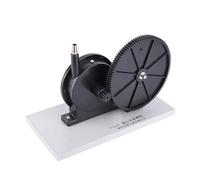 Jeanoko Modello di Pompa Centrifuga Dimostrazione Didattica Efficiente a Ingranaggi Trasparenti per Laboratorio di Fisica in PVC