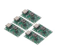 Jeanoko Modulo di Potenziamento Carica Batteria Al Litio da 5 Pezzi con Efficienza Regolabile per Applicazioni con Batteria 2-3S