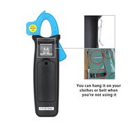 Jeanoko Multimetro Digitale a Pinza Tester di Tensione Accurato per Uso Automobilistico e Domestico Kit Multimetro Completo per Elettricisti e Appassionati di Fai da Te Tester per Tensione e