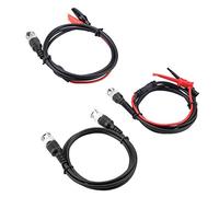 Jeanoko P1260 Cavo Coassiale Connettore, Kit cavo coassiale, P1260 Cavo coassiale BNC a BNC Kit di puntali per test con gancio per chip di coccodrillo