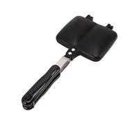 Jeanoko Piastra per Panini a Doppia Faccia, per Evitare Che Si Attacchino, a Riscaldamento Rapido, per Cucinare in Casa, in Alluminio per Uso Alimentare, 5,5" x5,x13,4 per