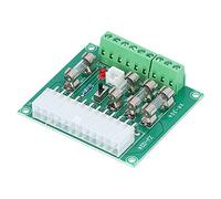 Jeanoko Scheda di Alimentazione ATX con Uscita Versatile per Modulo di Alimentazione Chassis Computer, Interfaccia 20 Pin/24 Pin, Progettazione PCB Efficiente