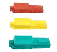 Jeanoko Set di Coperture per Morsetti per Cavi Isolati in Silicone con Protezione UV per Terminali di Cablaggio di Apparecchiature Elettriche - 3 Pezzi per Addetti Alla Manutenzione Elettrica (1/2