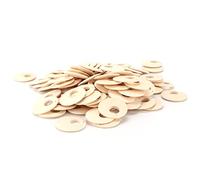 Jeanoko Set di Orecchini in Legno da 100 Pezzi, Grezzi per Orecchini in Legno Non Finiti, Leggeri e Durevoli per la Creazione di Gioielli Fai-da-te, Materiale Naturale per le Donne