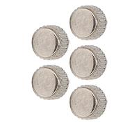 Jeanoko Set di Parti per Dell'orologio, Kit di Strumenti di Riparazione in Argento Leggero e Resistente per gli Appassionati di Orologi, Accessori in Acciaio da 5 Pezzi