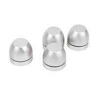 Jeanoko Set di Supporti Isolanti per Altoparlanti con Piedini in Lega di | Include strumenti di montaggio, lega di alluminio premium, adatta per amplificatori, migliora la chiarezza dell\'audio