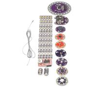 Jeanoko Starter Kit Elettronico con Filo Conduttivo | Include circuiti per il controllo della luce, Progettato per progetti LilyPad, Accessori compatti e durevoli