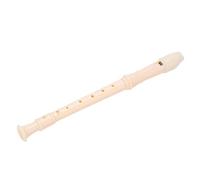 Jeanoko Strumento per Flauto Dolce ABS per Scopi Educativi, Flauto Dolce Soprano a 8 Fori, Coltiva L'interesse Musicale per i Bambini, Ideale per le Scuole Materne e le Scuole Elementari (Bianca)