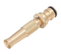 Jeanoko Ugello per Tubo Flessibile in Ottone Regolabile Ad Alta Pressione per Spruzzatore da Giardino, Connettore Rapido da 1/2 Pollice per Irrigazione del Prato