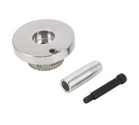 Jeanoko Volantino di Ricambio Efficiente per Macchina Utensile in Lega di Alluminio da 58 Mm con Impugnatura per Mini Tornio 0618 CJ18A 7x12 7x14, Resistente Alla Corrosione per Lavorazione CNC,