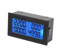 Jeanoko Voltmetro del Misuratore CA YB5140DM con Retroilluminazione Blu per la modalità di Azzeramento della Potenza e la Misurazione Dell'energia Elettrica per il Fai-te