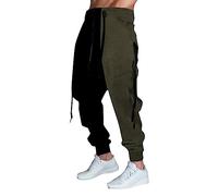 Jeans 3 4 Uomo Sci Arrampicata Oversize Capri Caccia Fitness Davanti Compressione Attillati Caviglie Hiking Incorporate Tendenza Ginocchia Correre Stanno Borchie Rigati Passeggio