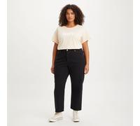 Jeans 501® Crop Nero 60 (IT) - 56 (FR) Tinta unita