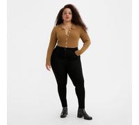 Jeans 720 super skinny a vita alta, Levi's Plus &nbsp Nero 56 (IT) - W42 L32 (US) Tinta unita