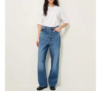 Jeans a gamba larga e vita alta, PAPERLOVE Blu 38 (IT) - 34 (FR) Tinta unita