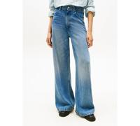 Tommy Hilfiger Donna Jeans Lana Wide Leg Vita Alta, Blu (Lana), 28W/32L