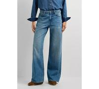 Jeans a vita alta taglia standard LINA Blu 44 (IT) - W31 L32 (US) Tinta unita