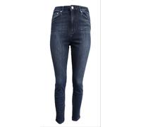 Jeans Alti Blu Acqua Da Donna BLK DNM #WJ580101 24R $190 NWT