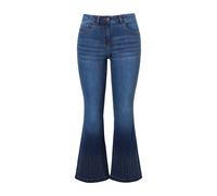 Jeans Angel of Style da donna taglie forti svasati fit orlo glitter