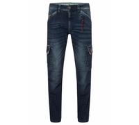 Jeans cargo Timezone con tasche applicate e vestibilità elastica