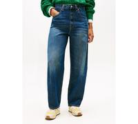 Jeans con taglio a botte Blu 42 (IT) - W28 (US) Tinta unita