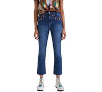 Desigual Denim_Jerry Jeans, Blu, 44 Donna