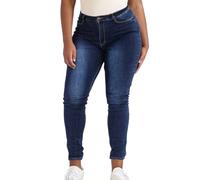 Jeans da donna elasticizzati a gamba sottile, jeans skinny da donna a vita alta, jeggings in denim a vita alta, slim fit, pantaloni in denim slim fit, taglie forti, pantaloni casual a matita con