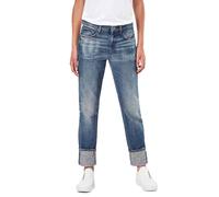 Jeans da donna G-Star, dritti, 3301 High Straight, medium age, blu, W26 L32