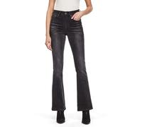 Jeans da donna G-Star, skinny flare, 3301 high flare, grigio scuro, W27 L32