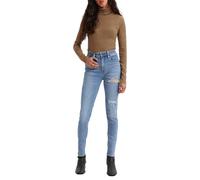Jeans da donna Levi's 721 High Rise skinny distrutti jeans blu chiaro W26 L30