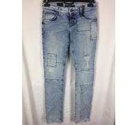 Jeans da donna Mavi Adriana alla caviglia vita media, super skinny blu chiaro...