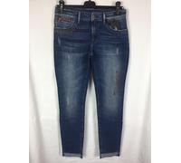 Jeans da donna Mavi Adriana alla caviglia vita media, super skinny blu scuro W27
