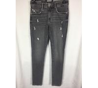 Jeans da donna Mavi Adriana Mid-Rise, grigio super skinny W27 L30