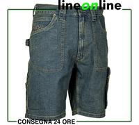 Cofra Safety Havana Pantaloncini, Blu, 50 Uomo