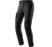 Jeans da moto cropped Rebelhorn Faster neri W32/L32