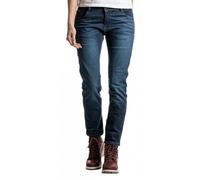 Jeans da moto da donna IXON Billie blu lavato 33