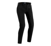 Jeans da moto da donna PMJ Santiago nero Saldi 30