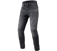 Jeans da moto Revit Kai Skinny Extra Cropped, colore grigio pietra medio W33/L30