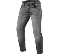 Jeans da moto Revit Ortes TF Extra Cropped, grigio lavato W28/L30