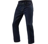 Jeans da moto Revit Philly 3 LF Extra Cropped blu scuro lavato W30/L30