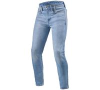 Jeans da moto Revit Piston 3 Skinny Light Blue Extra Cropped W31/L30