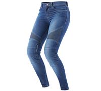 Jeans da motociclista da donna Furygan Purdey Evo Slim blu W30/L30