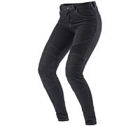 Jeans da motociclista da donna Furygan Purdey Evo Slim neri W36/L30