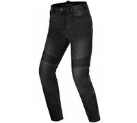 Jeans da motociclista da donna modello lungo Shimano Zenith, neri W28/L32